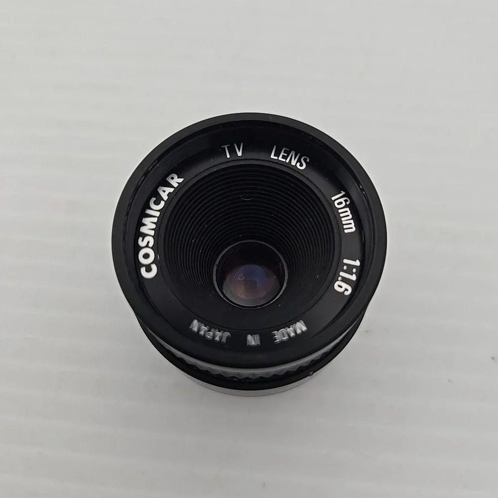 Vintage Camera Lens |‎ Cosmicar TV Lens 16 mm 1:1.6 | Made in Japan